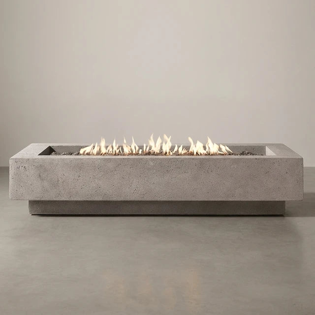 StrataForm Elevate Concrete Fire Table — Studio Shot